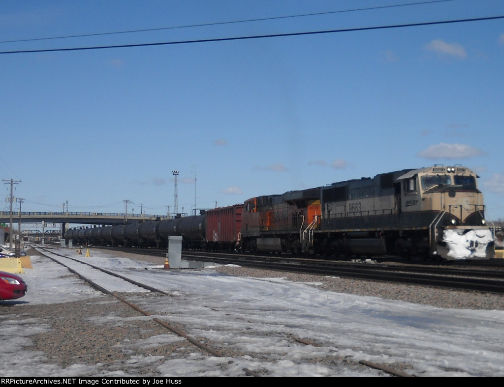 BNSF 9663 East